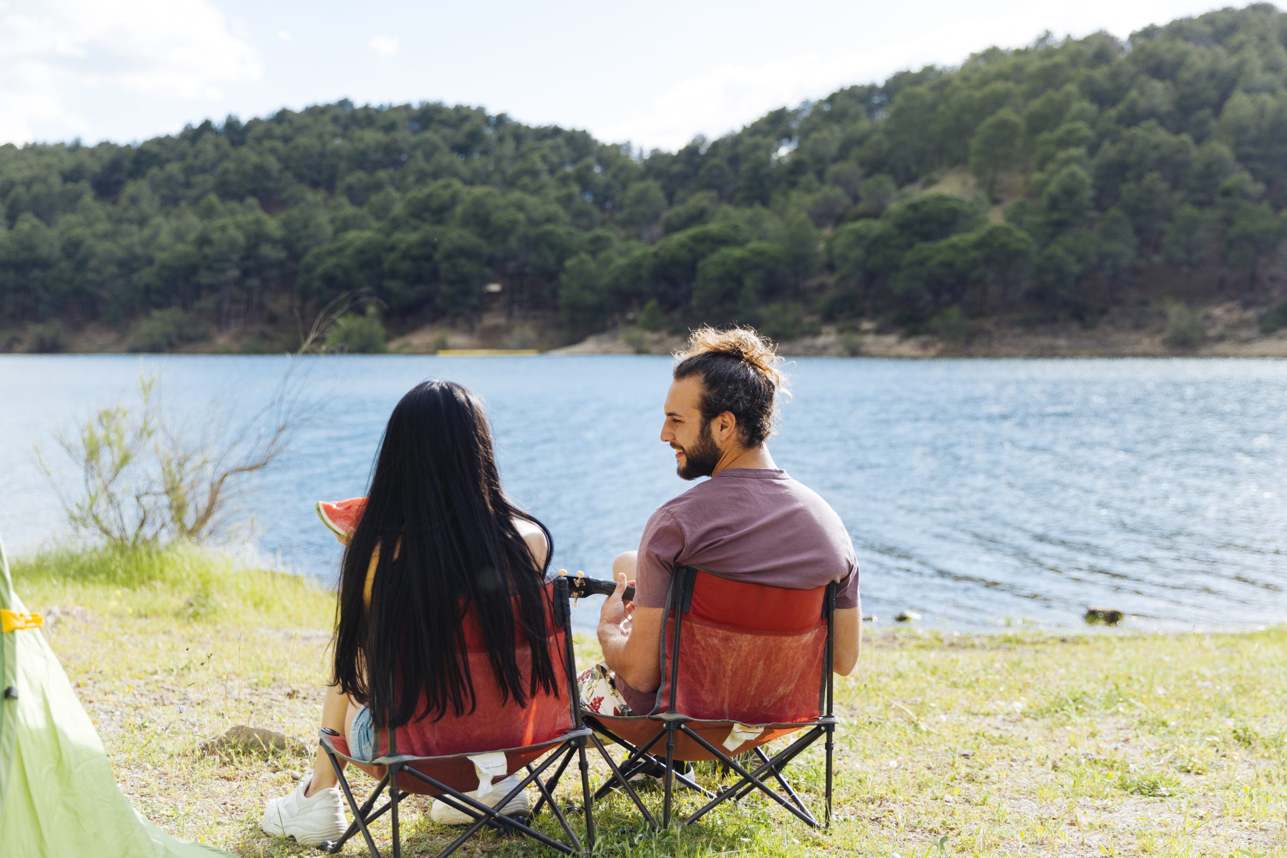 Outdoor nature for stress relief and health benefits