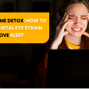 blue light filter for reducing digital eye strain.