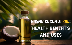 virgin coconut oil in a jar