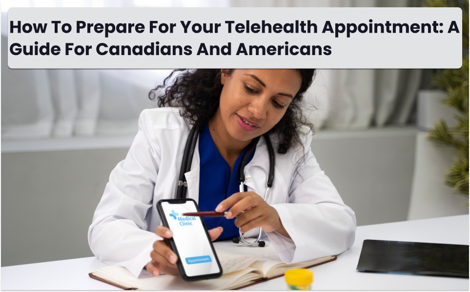 Telehealth appointment guide for Americans and Canadians