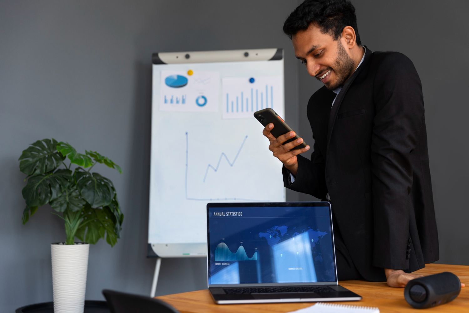 Checking digital usage and device screen time on a smartphone