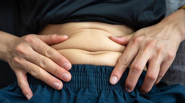why belly fat increases specifically