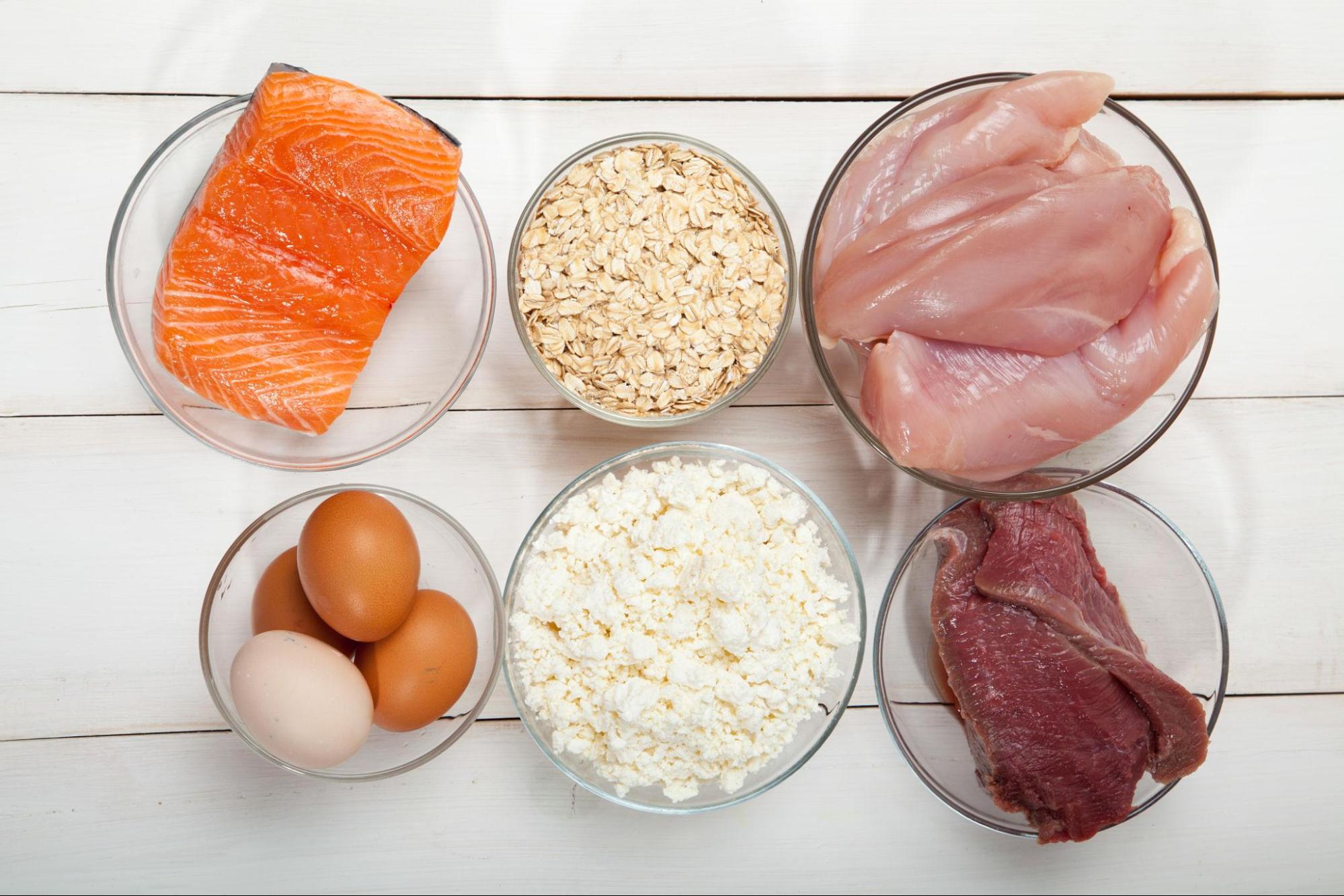 Healthy protein foods and nutrition