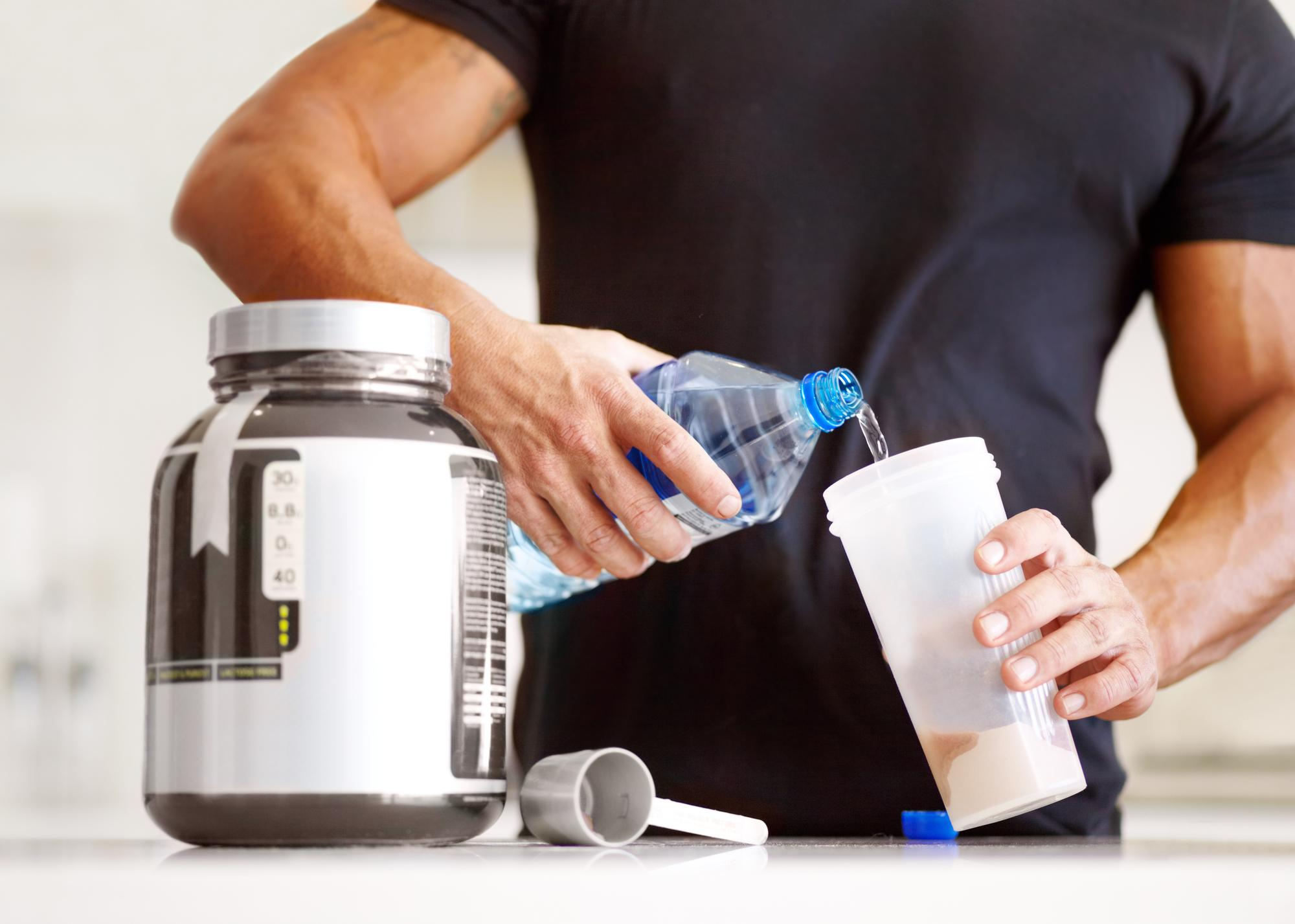 Balanced diet and natural protein foods