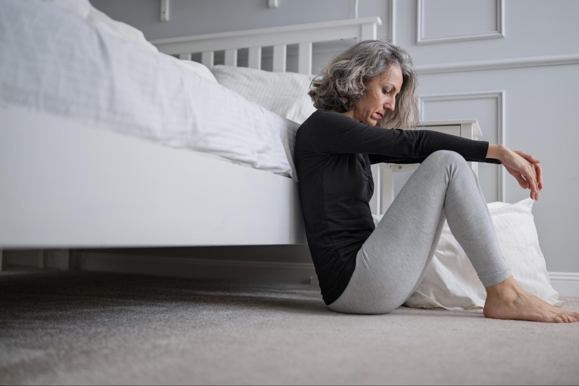 Healthcare consultation about menopause treatment